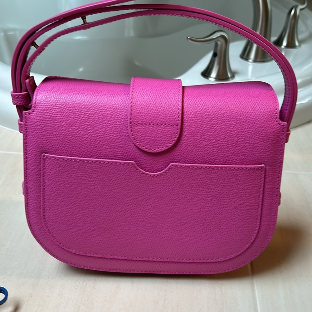 Senreve Cadence Crossbody, Pebbled Pink leather - Picture 5 of 8